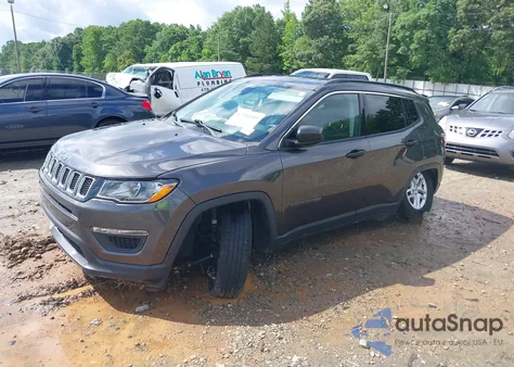 2020 Jeep Compass Sport 4X4 z USA, uszkodzony, nr VIN 3C4NJDAB0LT149235